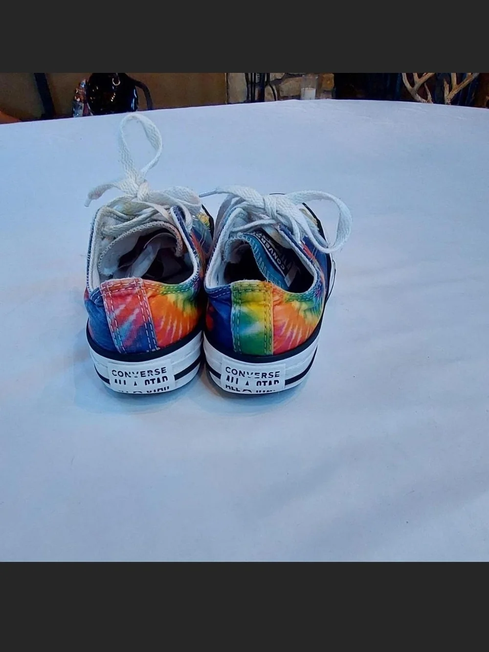 Converse Kids Chuck Taylor All Star Low Top Tie-Dye Sneakers Size 13